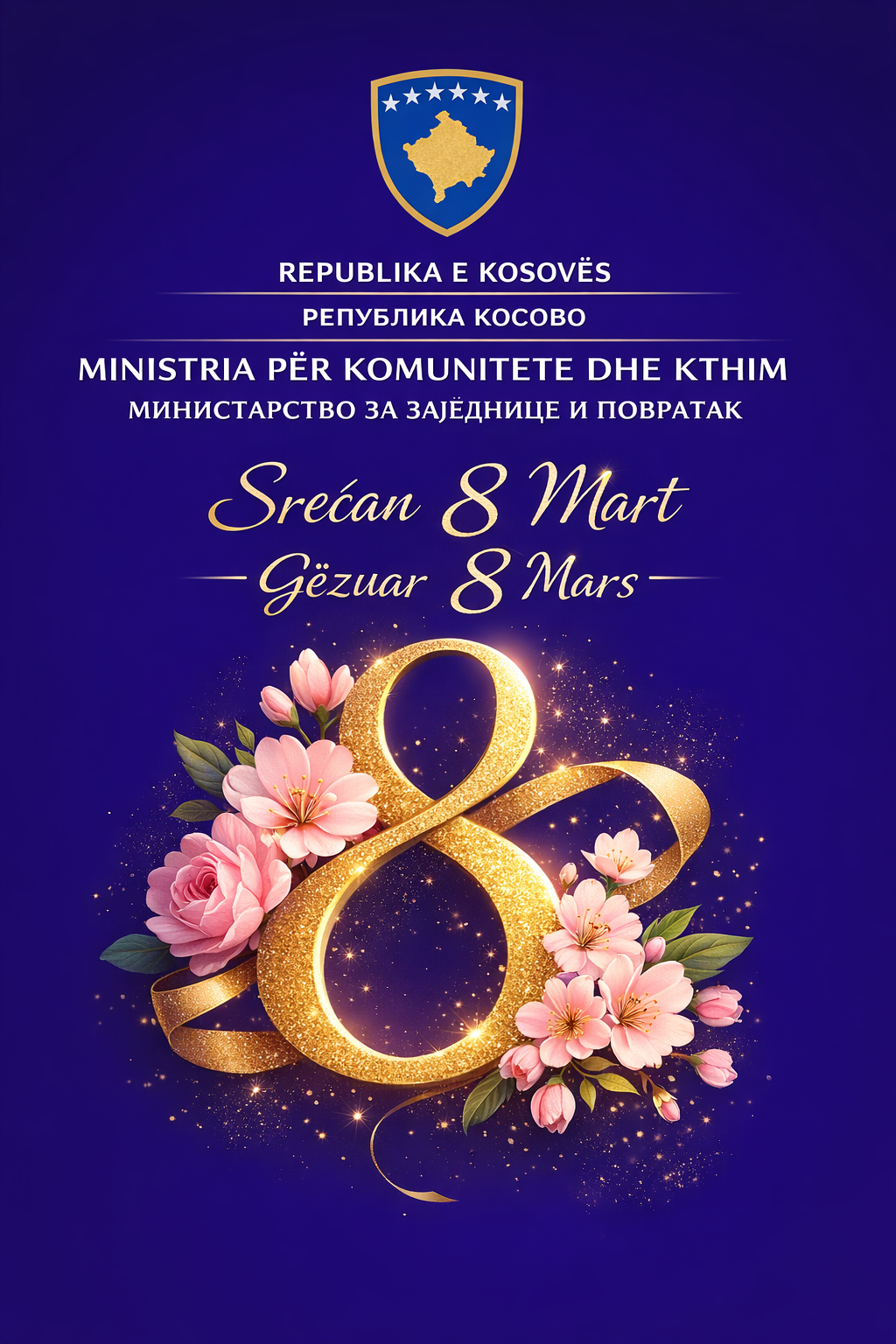 Urime për rastin e 8 Marsit