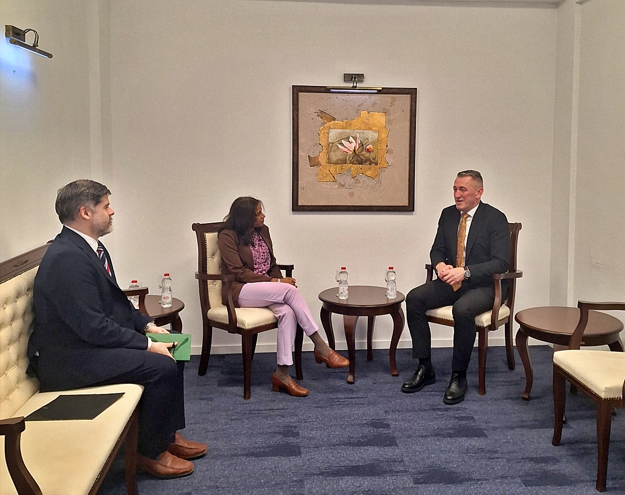 Vizita e Anu Prattipati tek Ministri Nenad Rashiq